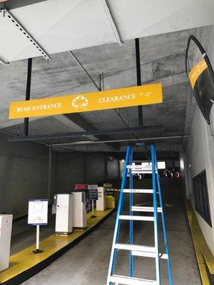 Complete Sign Solution for Parking Garages