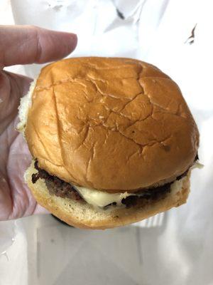 Gooey Lewis?  It's more like a large slider. As big as the width of my fingers.