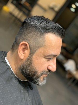 Gentlemen's cut and beard trim