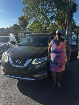 nissan rogue ready to go with its new happy owner!! give us a call