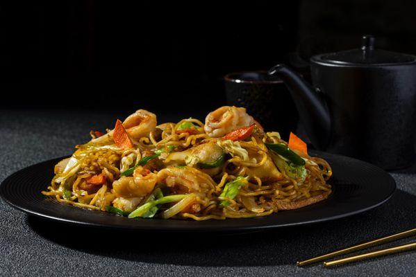 Seafood Chow Mein