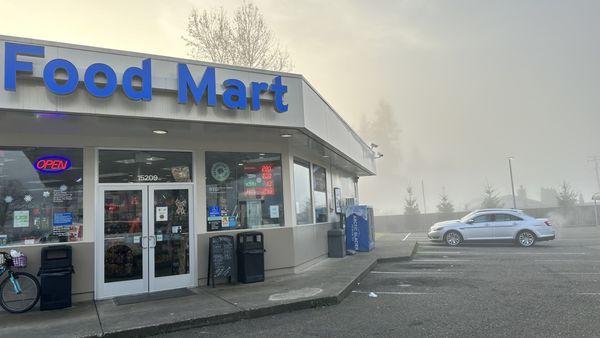 Food Mart at the gas station