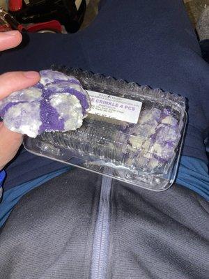 Omg ube crinkle so amazing love love love this