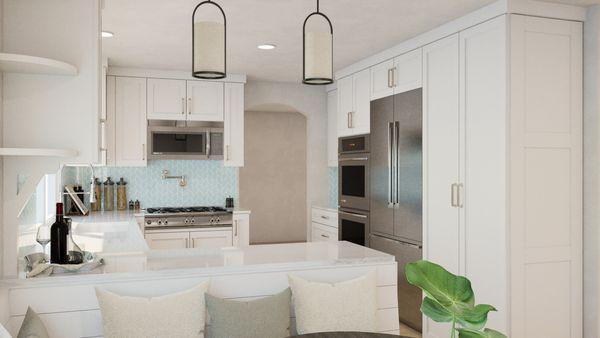 Kitchen 3D Visualization