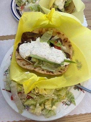 Gyro Sandwich