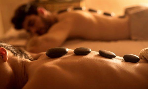 Couples massage 1 hrs free hot stone