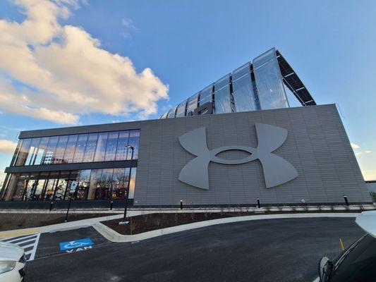 the new Under Armour Brand House.