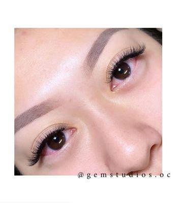 Lash Extensions | Hybrid C Set