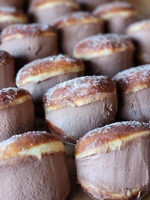 Shokupan Chocolate doughnuts