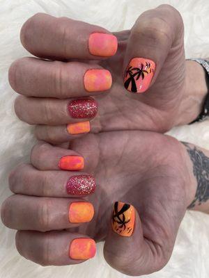 Nails for Jamaica by Lee! So fun!