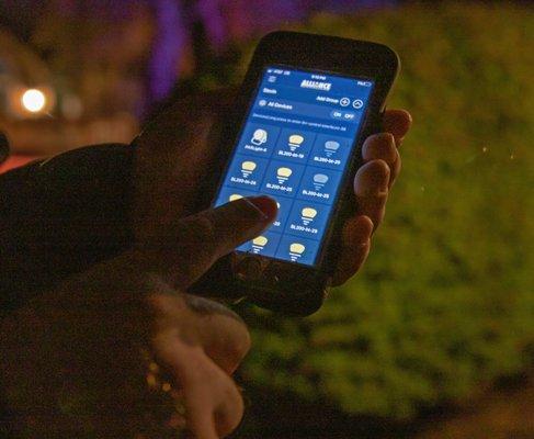 Control your lighting with an app