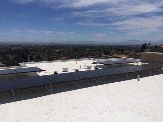 One of the fire houses off of foothill Road Ventura California rebuilt with new solar by CodellaSolar