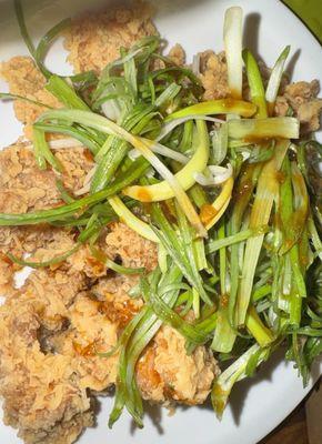 Peeps Padak (Scallion Chicken)