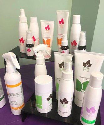 I partner with Pure Haven to sell their natural skin care products!