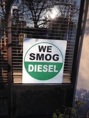 Diesel Smog Inspections.