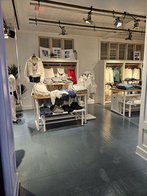 Inside the store