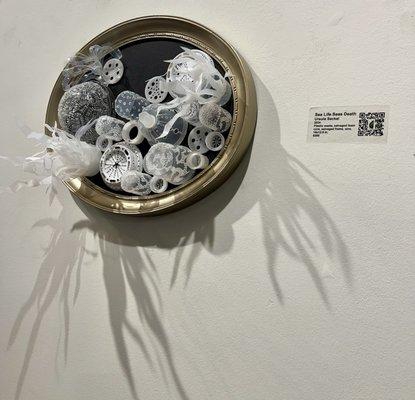 Piece from "Waste and Wonder" art exhibit