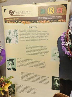 Obama Hawaiian Africana Museum dba