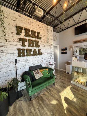 Entrance of Feel The Heal