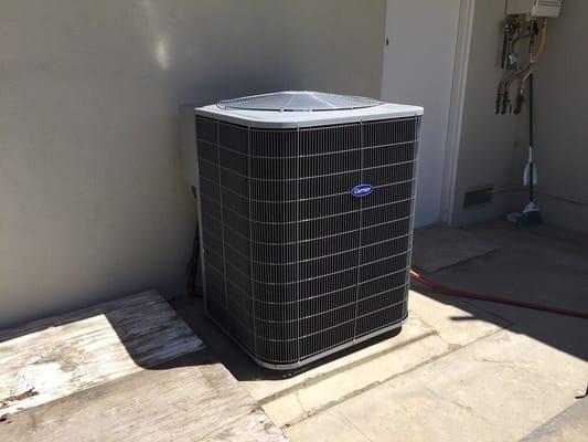 5 ton 16 SEER CARRIER condenser  unit