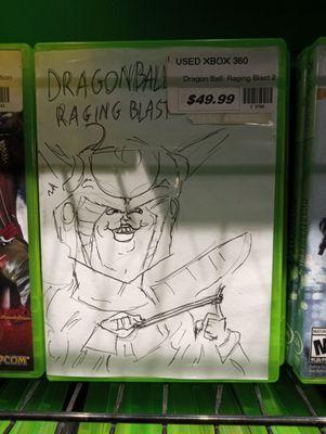 Dragon Ball raging blast cover fan art