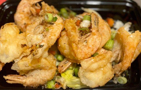 Salt and pepper shrimp. Amazing!!!