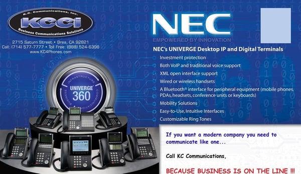 NEC Univerge 9000 Series Telephone Systems. Smart Communications for Small, Medium & Enterprise Businesses.