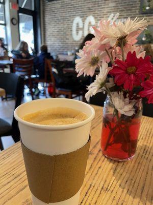 Toasted marshmallow latte