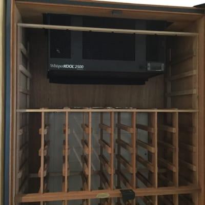 Wine cooler, adding a new unit