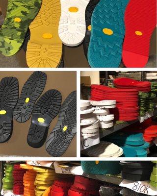 Every Color for your sole VIBRAM not for boot only choose yours today!