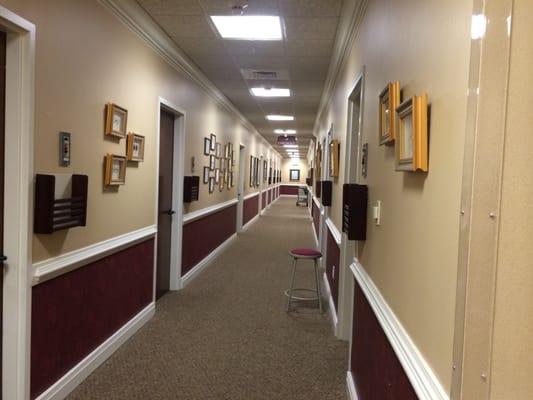 Main clinic hallway.