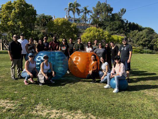 Ballistic Bubble Soccer