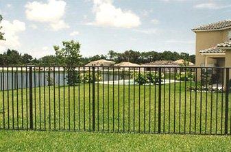 Bronze aluminum railing