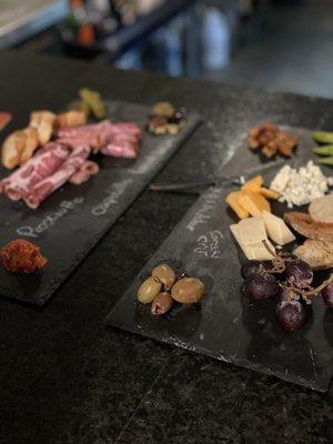 Charcuterie and cheese