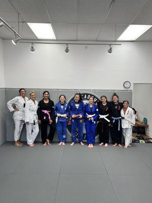 Women's BJJ Saturdays at 9:30am