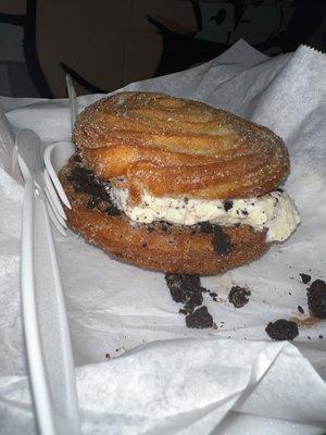 Churro Ice Cream Sandwich