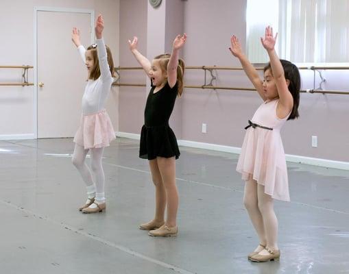 Students can reach their potential through movement at Danceworks. Join us in the studio today! Photo by C. Alchermes