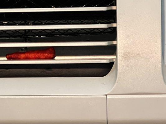 Hot Cheetos in AC vent