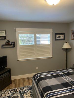 Guest room shutters