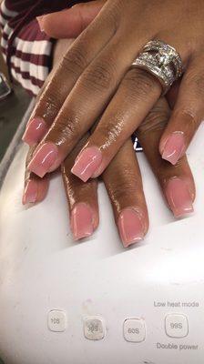 Pink acrylic