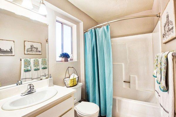 Bathroom at Mountain Vista Apartment Homes