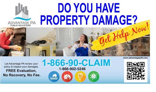 Do you have property damage?