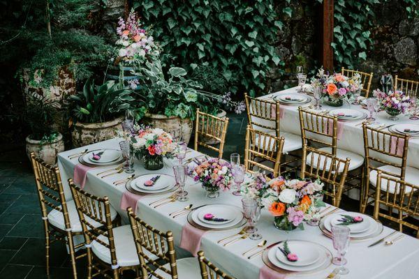 Envision your dream event at The Stone House's enchanting private spaces.