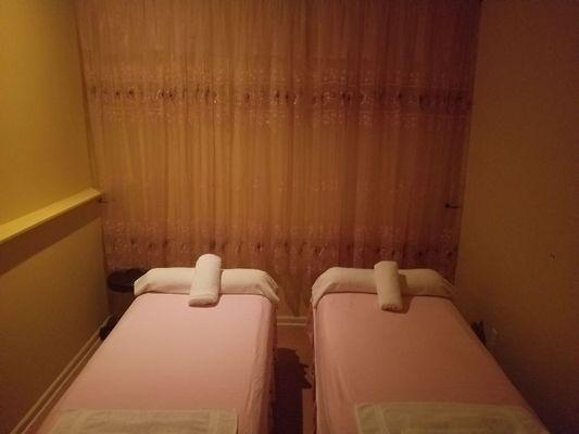 Couple massage room