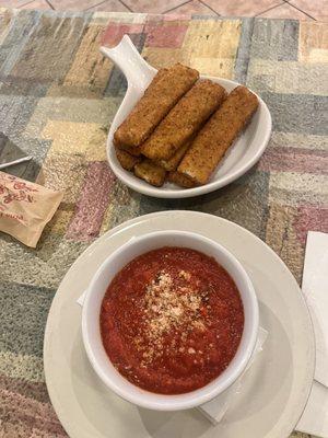 Mozzarella sticks