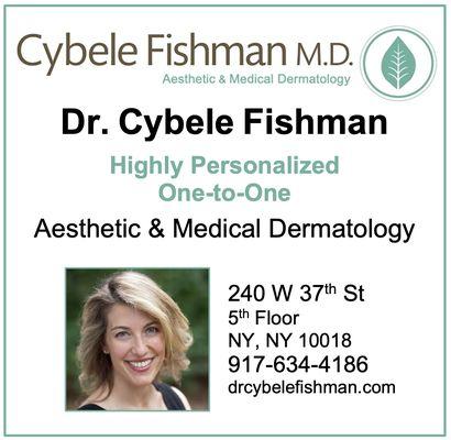 Cybele Fishman, MD 240 W 37th St. No longer at 111 Broadway.