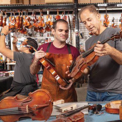 Violin workshop