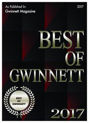 Proud to be one of Gwinnett's Best Veterinary Practices!