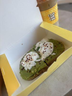 Burrata avocado toast