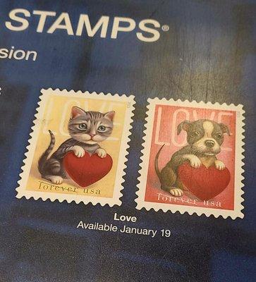 2'11'2023 Cutesy new stamps !!